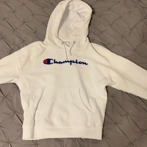 Champion white sweatshirt